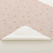 Couverture Sherpa Coeurs minuscules (3/4)