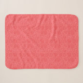 Couverture Sherpa Cœurs Rouges (Devant (Horizontal))