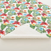 Couverture Sherpa Colibri tropical (3/4)