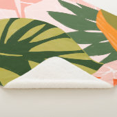 Couverture Sherpa Collage Jungle I (3/4)