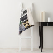 Couverture Sherpa Collage personnalisé de collection de photos de fa (En situation)