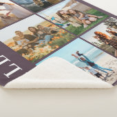 Couverture Sherpa Collage photo moderne 6 (3/4)