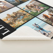 Couverture Sherpa Collage photo moderne 6 (3/4)