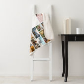 Couverture Sherpa Collage photo personnalisé 35 (En situation)