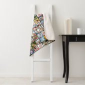 Couverture Sherpa Collage photo simple 117 avec légendes Votre coule (En situation)