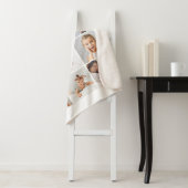 Couverture Sherpa Collage photo simple et chic | L'amour avec le coe (En situation)