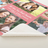 Couverture Sherpa Collage photo Tante 8 (3/4)