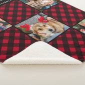 Couverture Sherpa Collage photo unique 5 (3/4)