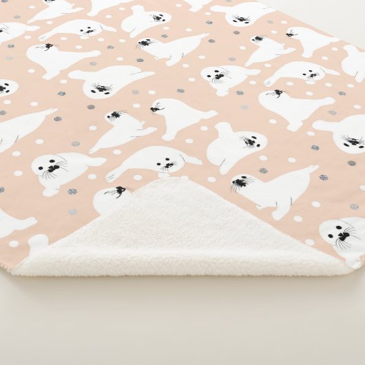 Couverture Sherpa Collection d'animaux de l'Arctique - Phoques (3/4)