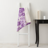 Couverture Sherpa Collection Enchantée Violet Valley (En situation)