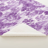 Couverture Sherpa Collection Enchantée Violet Valley (3/4)