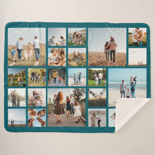 Couverture Sherpa Collection photo moderne 23 (Devant (Horizontal))