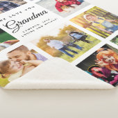 Couverture Sherpa Collection photo moderne chic Grand-mère Famille K (3/4)