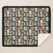 Couverture Sherpa Collection photo moderne personnalisée 128 (Devant (Horizontal))