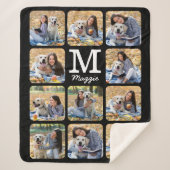 Couverture Sherpa Collection photo pour animaux de compagnie moderne (Devant)