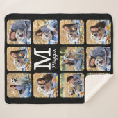 Couverture Sherpa Collection photo pour animaux de compagnie moderne (Devant (Horizontal))