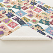 Couverture Sherpa Collection Timbres vintages, Thème Rétro (3/4)