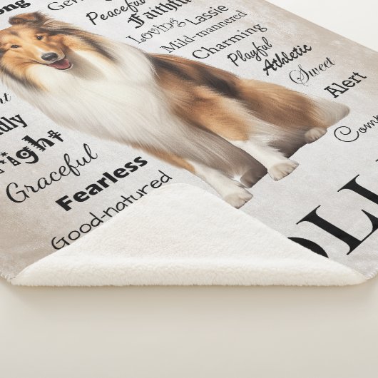 Couverture Sherpa Collie Traits (3/4)