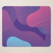 Couverture Sherpa Color gradient background design. Abstract geometr (Devant (Horizontal))
