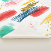 Couverture Sherpa Coloré (3/4)