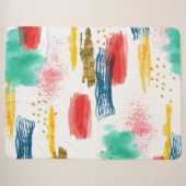 Couverture Sherpa Coloré (Devant (Horizontal))
