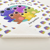 Couverture Sherpa Coloré Pleinement S'Appuyer Sur Dieu Personnalisé (3/4)