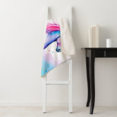 Couverture Sherpa Coloré Pony 2 (En situation)