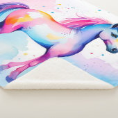 Couverture Sherpa Coloré Pony 2 (3/4)