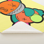 Couverture Sherpa Colorful bear (3/4)