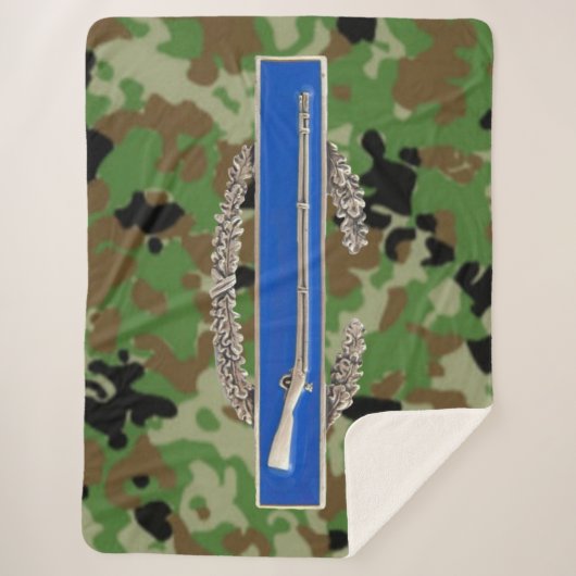 COUVERTURE SHERPA COMBAT INFRANTRYMAN'S BADGE (CIB) (Devant)