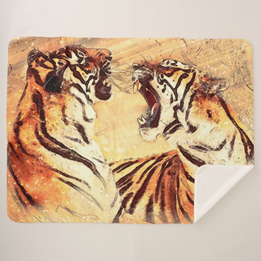 Couverture Sherpa Combattre les tigres (Devant (Horizontal))