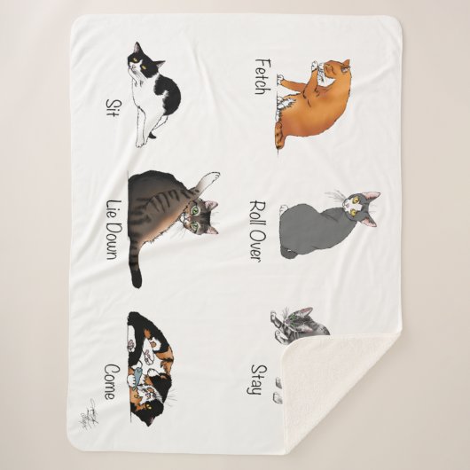 Couverture Sherpa Commandes Cat (Devant)