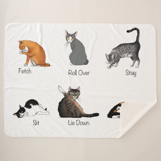 Couverture Sherpa Commandes Cat (Devant (Horizontal))