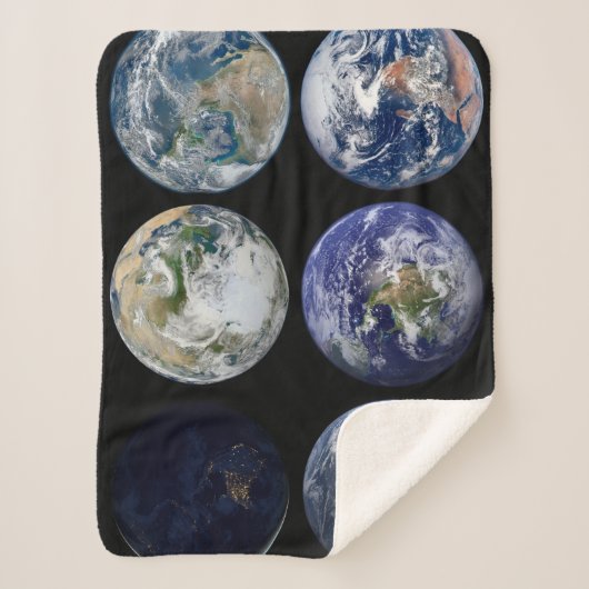 Couverture Sherpa Comparaison D'Image De Vues Iconiques De La Planèt (Devant)