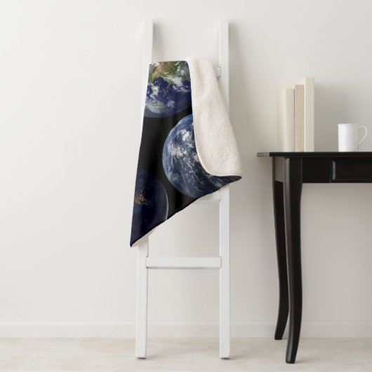 Couverture Sherpa Comparaison D'Image De Vues Iconiques De La Planèt (En situation)