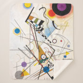 Couverture Sherpa Composition 8 | Kandinsky | (Devant)