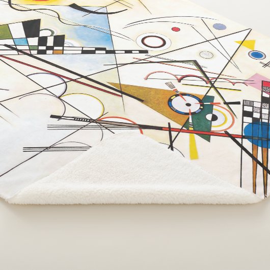 Couverture Sherpa Composition 8 | Kandinsky | (3/4)