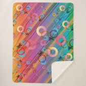 Couverture Sherpa Composition Abstraite (Devant)