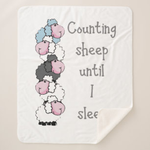 Couverture Sherpa Compter Les Moutons Jusqu'À Ce Que Je Dorme Citati