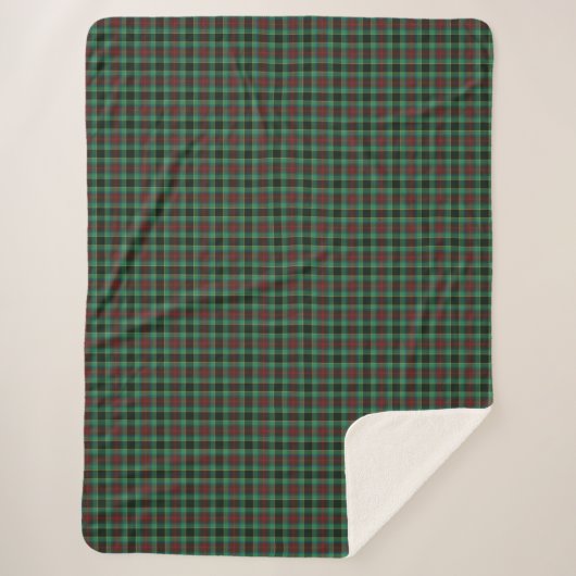 Couverture Sherpa Comté de Waterford Tartan (Devant)
