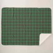 Couverture Sherpa Comté d'Irlande Dublin Tartan (Devant (Horizontal))