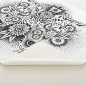 Couverture Sherpa Conception artistique tribale (3/4)