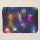 Couverture Sherpa Conception de constellations de l'espace cosmique  (Devant (Horizontal))