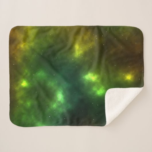 Couverture Sherpa Conception de constellations de l'espace cosmique (Devant (Horizontal))