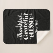 Couverture Sherpa Conception de devis d'action de grâce modifiable (Devant (Horizontal))