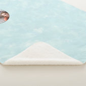 Couverture Sherpa Conception de photo de calligraphie d'anniversaire (3/4)