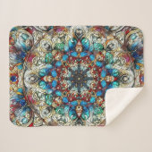 Couverture Sherpa Conception détaillée du verre de tôle (Devant (Horizontal))