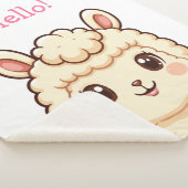 Couverture Sherpa Conception d'illustration de lama mignon (3/4)