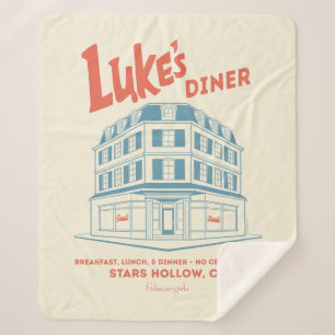 Couverture Sherpa Conception du diner de Luke Stars Hollow