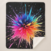 Couverture Sherpa Conception dynamique des explosions de couleurs (Devant)